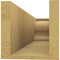 Ekena Millwork 6in. W x 6in. H x 24in. L Asheboro Woodgrain TimberThane Rafter Tail, Primed Tan RFTUR06X06X24ASHRCPR - alternate 6